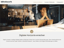 Tablet Screenshot of blindwerk.de